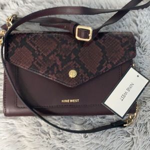 DARK PURPLE CROSS BODY BAG